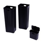 60L RECYCLING BIN Dark Grey
