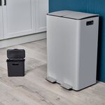 60L RECYCLING BIN Grey