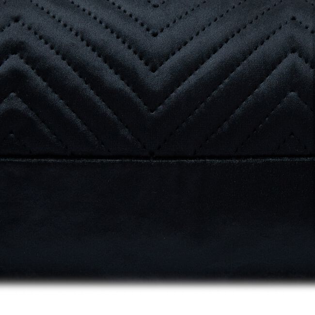 TRIANGLE STITCH BLACK 45x45 Cushion