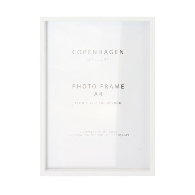 8x10''COPENHAGEN WHITE Photo Frame