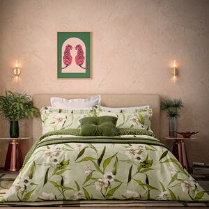 TED BAKER DOUBLE DUVET COVER Cabana Green