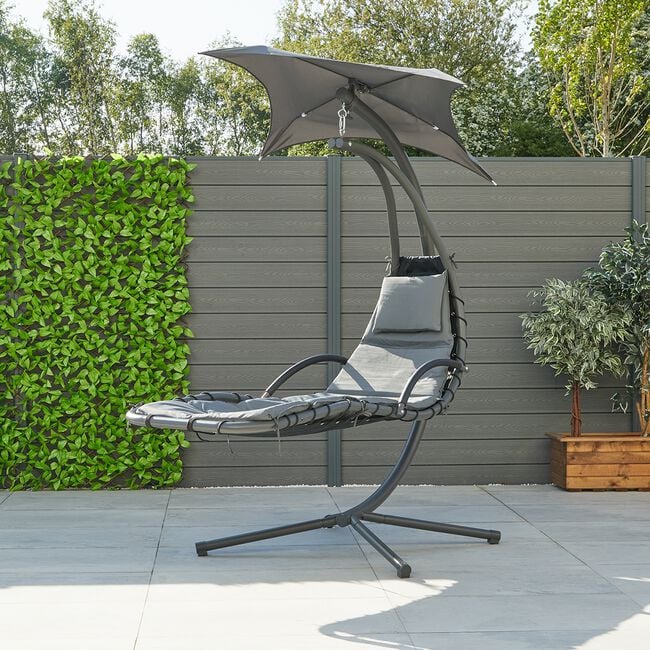 Deluxe Garden Lounger Swing Chair