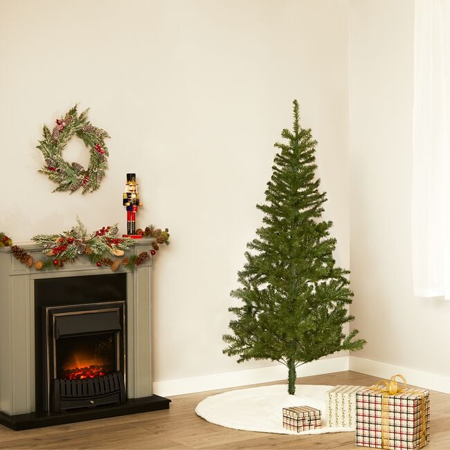 Green 6ft Slim Christmas Tree