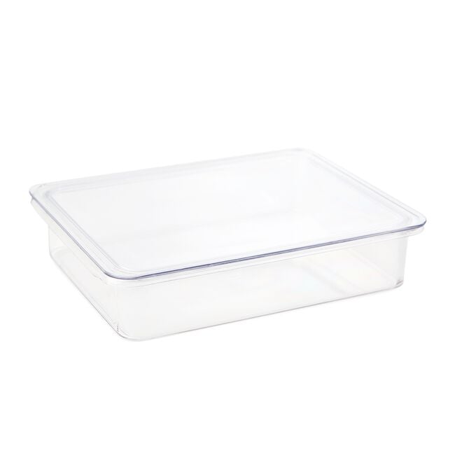 Fridge & Freezer Organiser With Lid 22.1x17.2x5cm