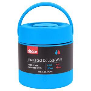 DECOR TURQUOISE 585ml Vacuum Food Flask