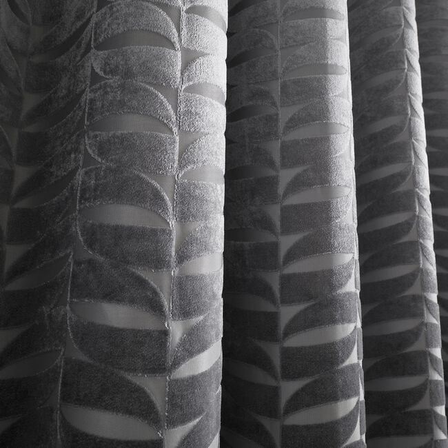 CURTINA KENDAL CHARCOAL 90x90 Curtain