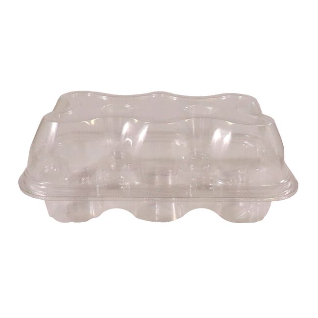 PME 6 Compartment 3 Piece Cupcake Container