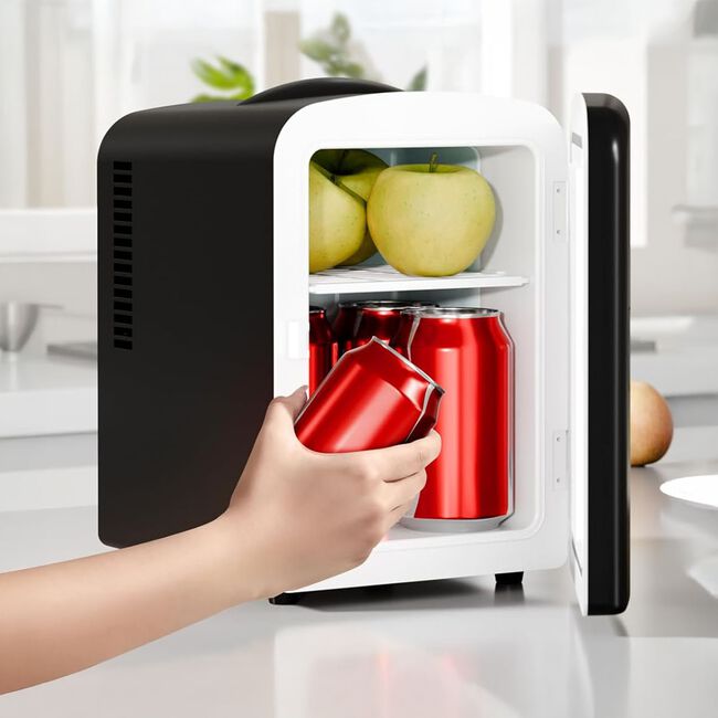 Nordhaus Black 4L Mini Fridge