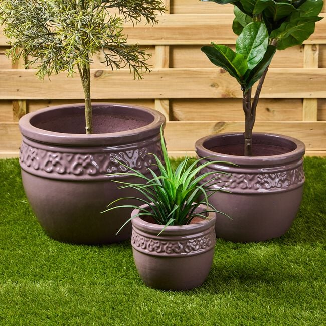 TURIN Small Ceramic Plant Pot
