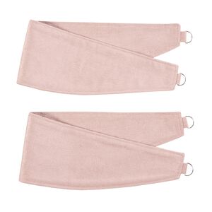 NIGHTSHADE TEXTURED ROSE PAIR Tiebacks