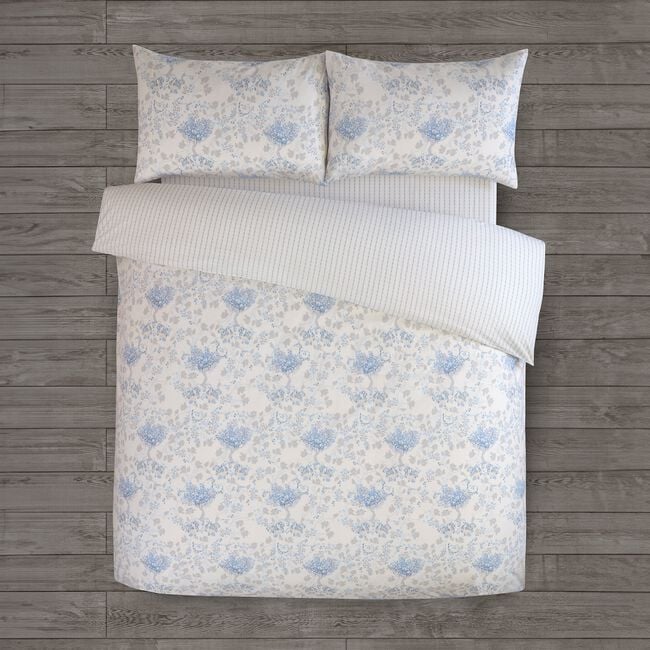 JUNIOR BED DUVET COVER Rabbit Garden Toile