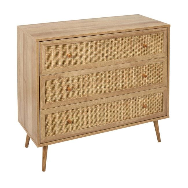 Bali 3 Drawer Chest Of Drawers