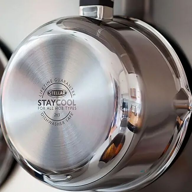 Stellar Stay Cool 28cm Non Stick Saute Pan