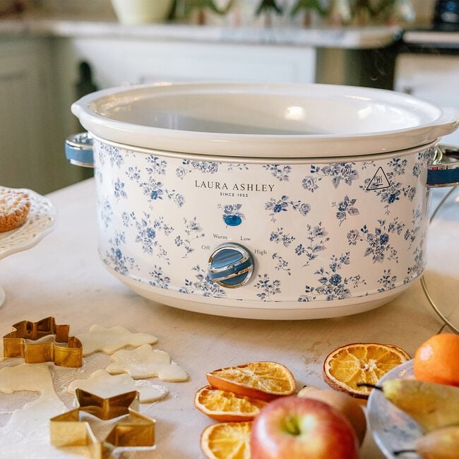 Laura Ashley China Rose 6.5L Slow Cooker