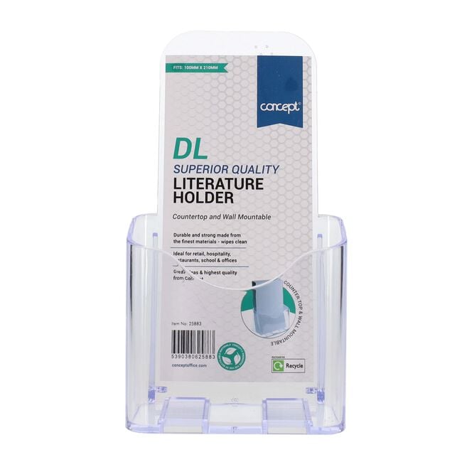 Concept Literature Holder - Single Tier