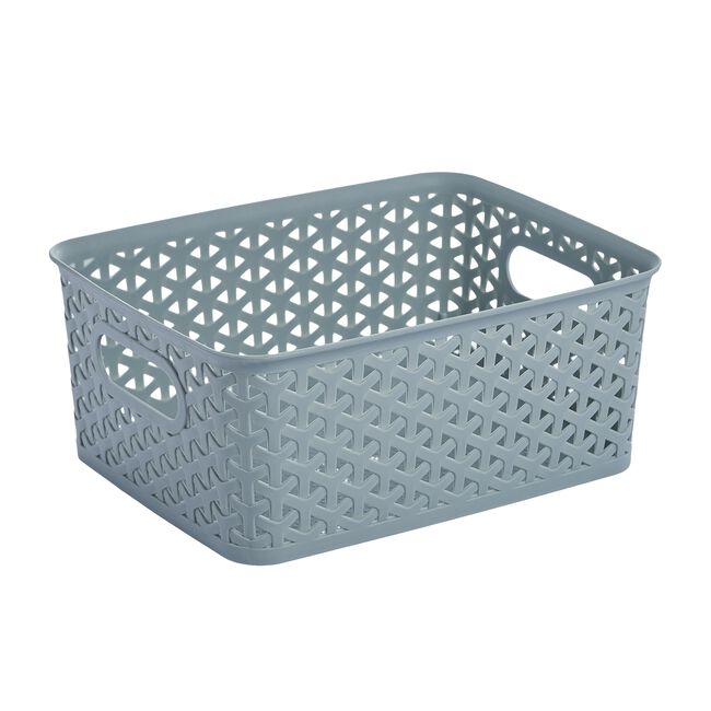 Geometric Storage Basket 4L - Mint