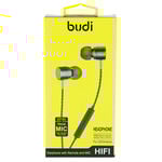 Budi Grey High Definition Earphone with microphone