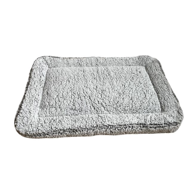 Warm Fleece Pet Bed - Grey