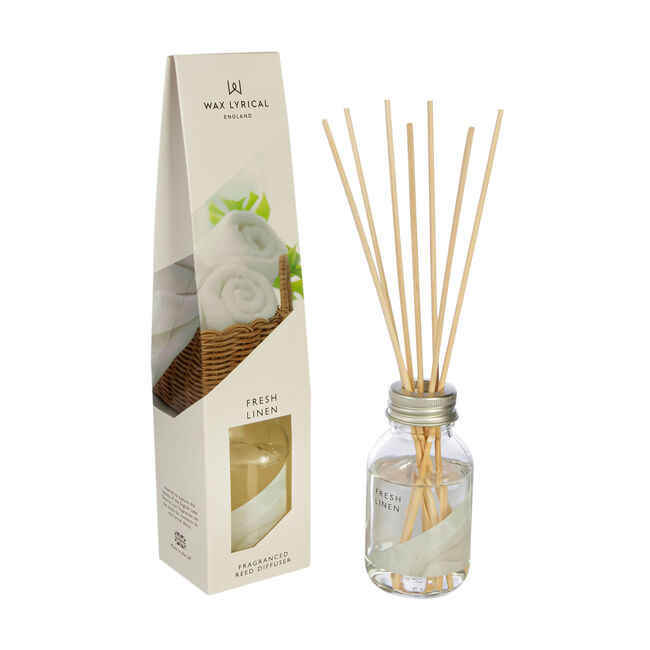 Wax Lyrical Fresh Linen Reed Diffuser - 100ml