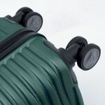 LARGE Lightweight Hardshell Luggage - Forest Green