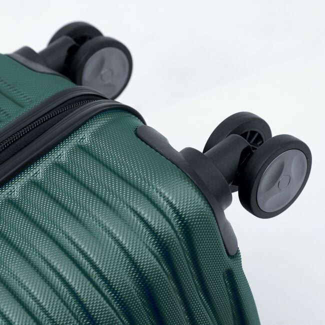 LARGE Lightweight Hardshell Luggage - Forest Green