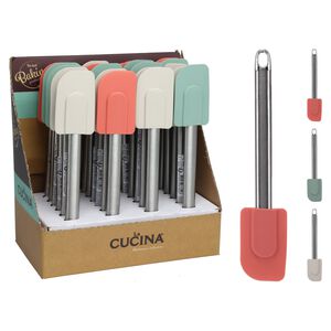 La Cucina Silicone Scraper with S/Steel Handle