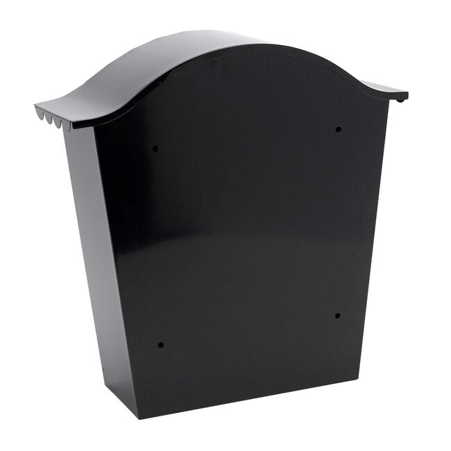Steel Letterbox Classic Black