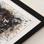 Tiger Jewelled Framed Art 60cm x 60cm