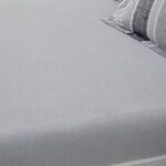RONAN GREY Double Fitted Sheet