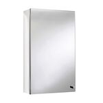 Croydex Carra Single Door Stainless Steel Cabinet