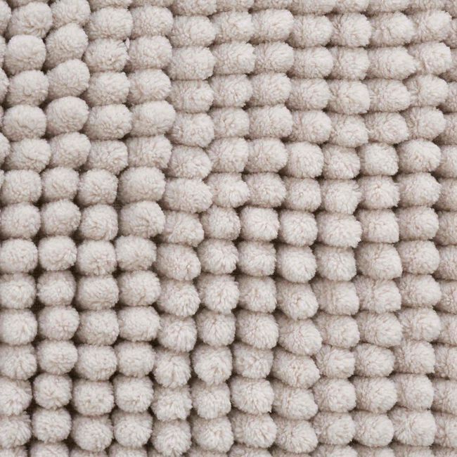 CATHERINE LANSFIELD  NATURAL BOBBLE 50x80cm Bath Mat