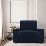 TWO WAY SUPER STRETCH NAVY Armchair Cover