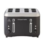 Russell Hobbs Addison Black 4 Slice Toaster