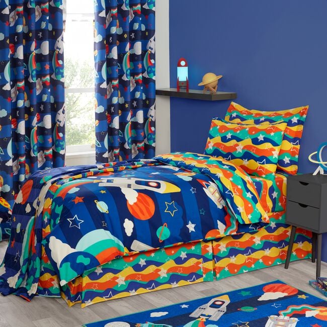 JUNIOR BED DUVET COVER Groovy Space