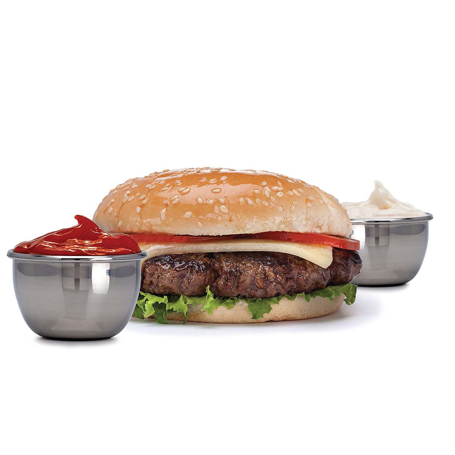 Joie 3 Stainless Steel Condiment Containers Home Store + More