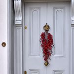 Christmas Berry Door Hanger