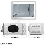 Daewoo White 20L 700W Microwave