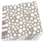 Bubbles Napkins 20 Pack - Grey