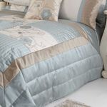 Alicia Bedspread 240cm x 260cm - Teal