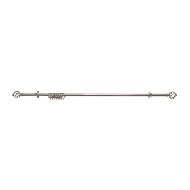 EXTENDABLE BASKET 28mm 200-380cm Brushed Nickel