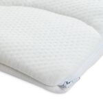 Tencel Quilted Pillowcase Protector Pair - White 