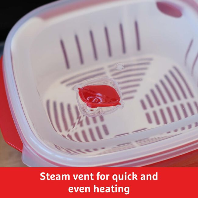 Prestige Good2Heat 2.6L Microwave Steamer