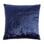 Velvet Crush Cushion Cover 2 Pack 45x45cm - Navy