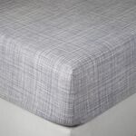 FINLEY NAVY Single Fitted Sheet 