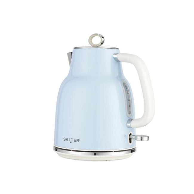 SALTER RETRO BLUE 1.7L Rapid Boil Kettle