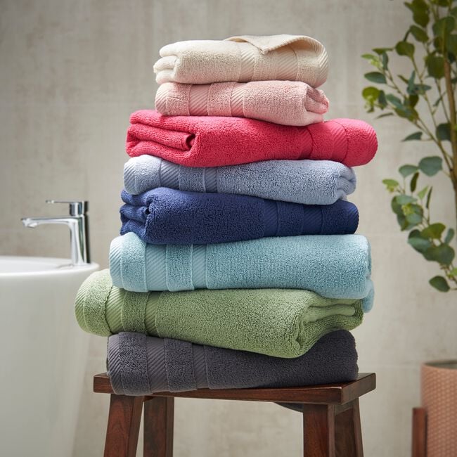 450GSM  ZERO TWIST NAVY 50x90 Hand Towel