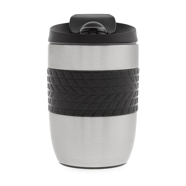 Body Go Silver Stainless Steel Travel Mug 260ml