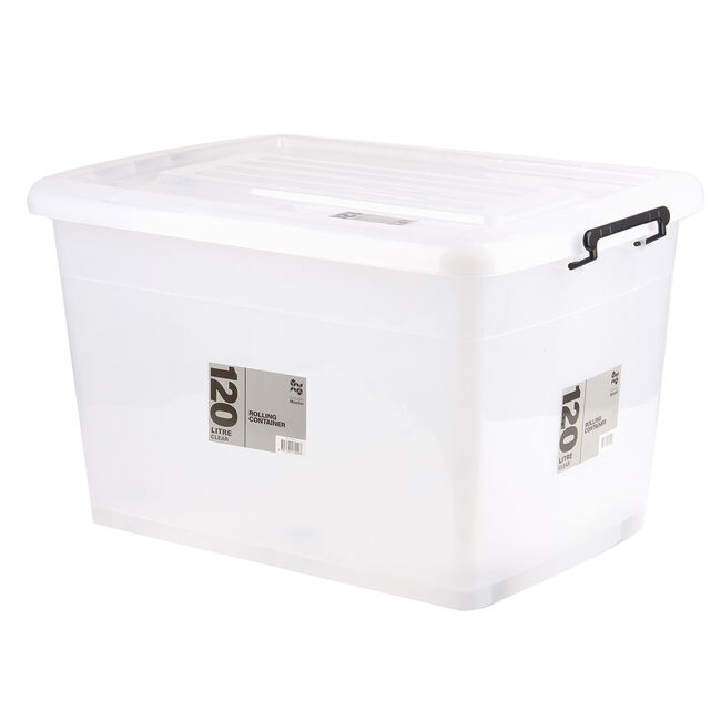Storage Master 120L Rolling Storage Box