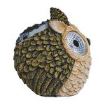 Solar Garden Light Owl with LED Eyes