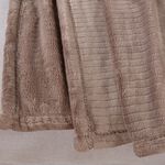 NICOLE DAY ETCHED STRIPE Mink 150x200cm Throw